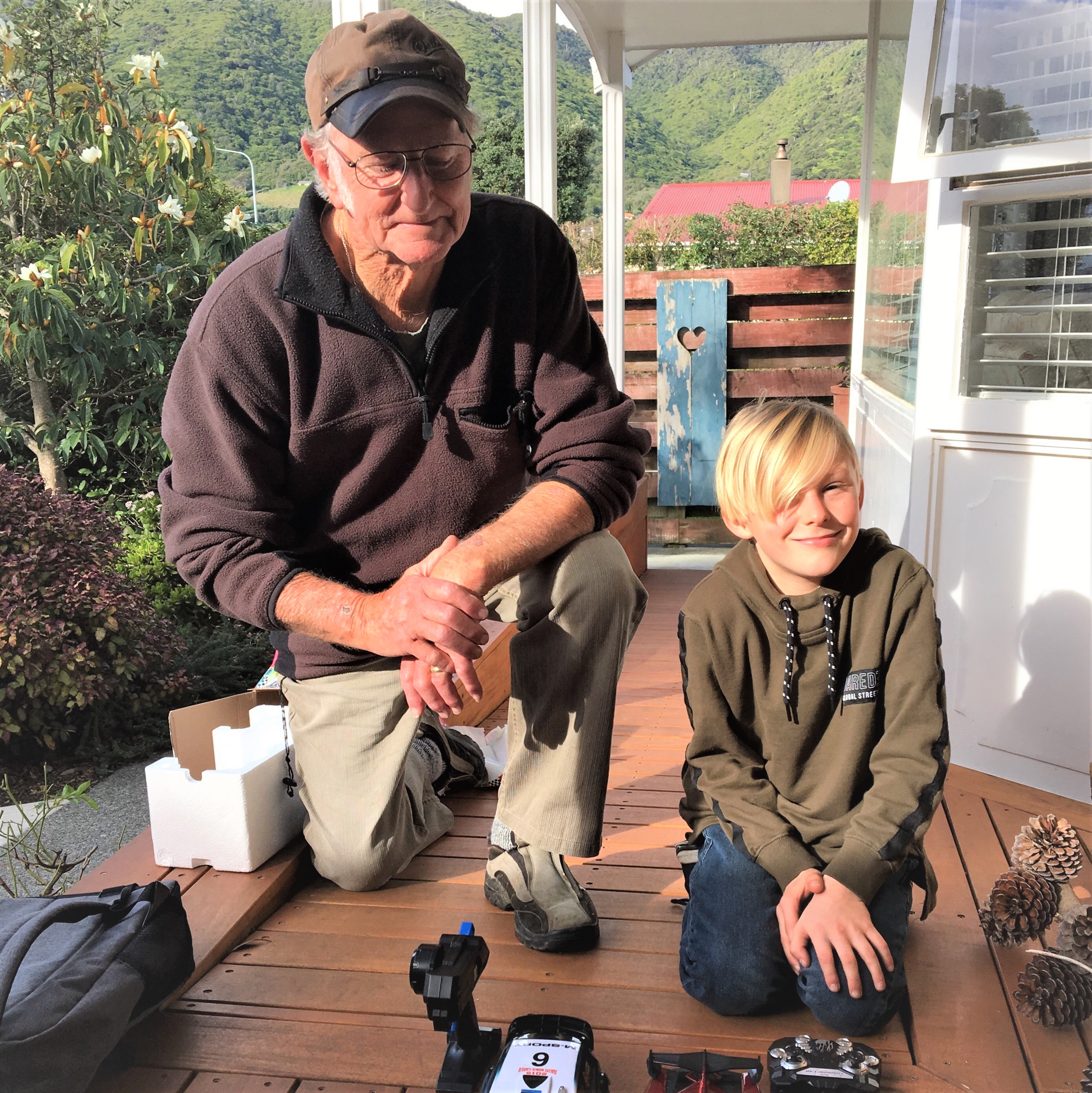 Pete and Sean July 2018