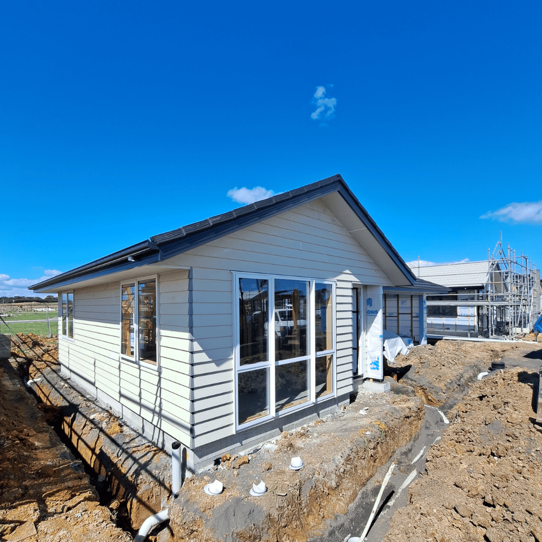 House construction site