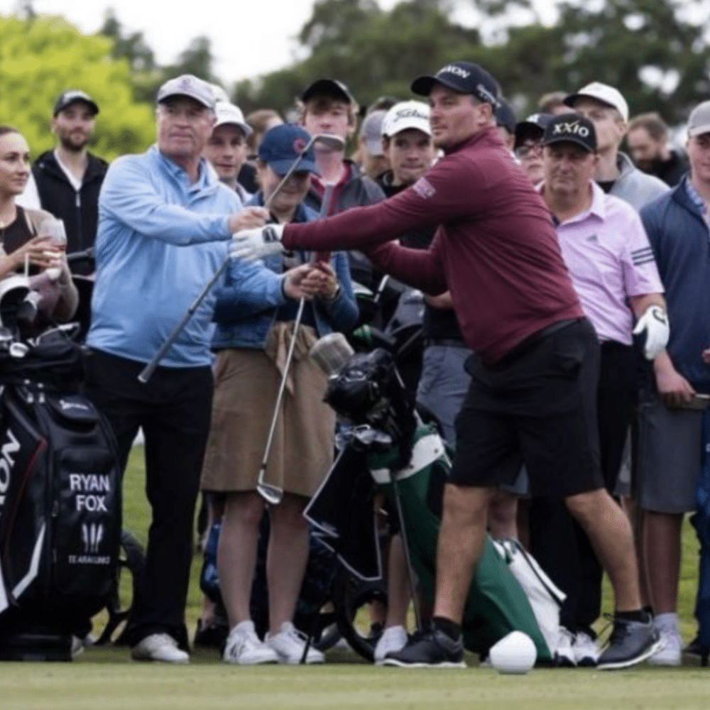 Ryan Fox Grant Fox chasing the fox