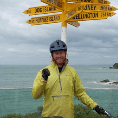 Jamie rides New Zealand for Big Buddy